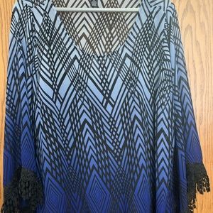 Alfani 2x blouson top